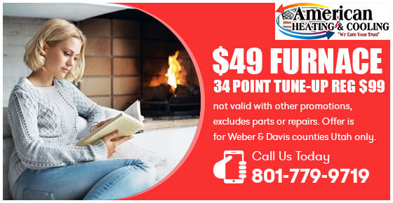 $49 Furnace 34 Point Tune Up Reg $99